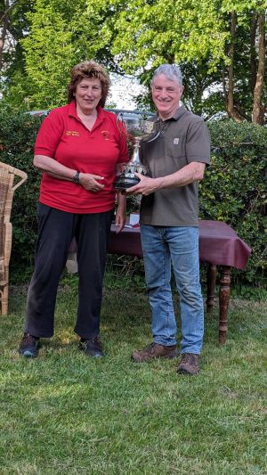 Gareth James wins the Welsh RA Challenge Cup
